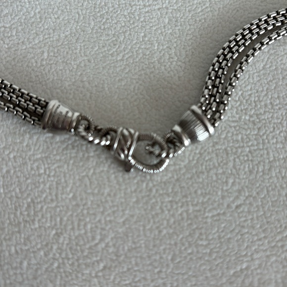 Judith Ripka 3 stand necklace - Picture 2 of 7